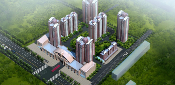 热装小区·龙河雅居丨深蓝色为您提供户型解析