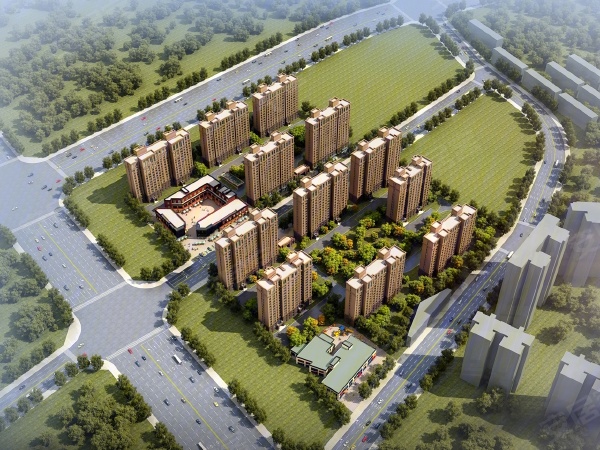 热装小区·蓝天芳草地 | 深蓝色为您提供户型解析