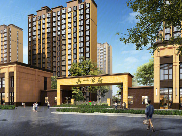 热装小区·兵一学府 | 深蓝色为您提供户型解析