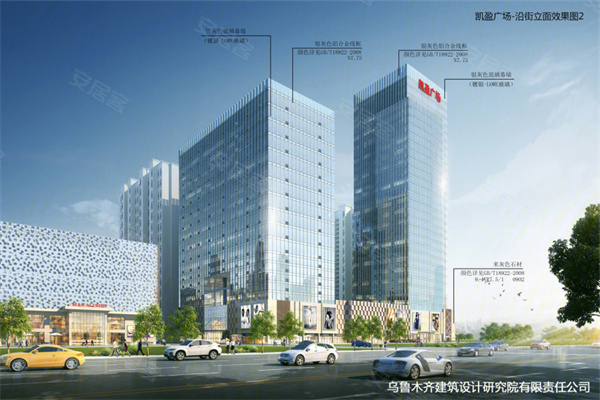 热装小区· 凯盈广场 | 深蓝色为您提供户型解析