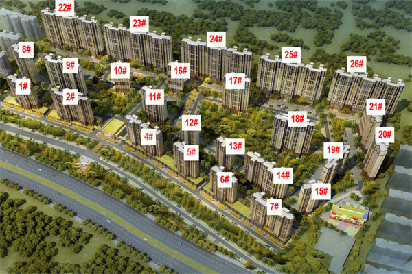 热装小区·  西城阳光 | 深蓝色为您提供户型解析